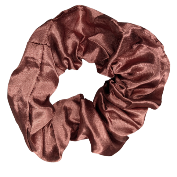 Bronze-Satin-Silk-Scrunchie-Protective-Hairstyle-Nation