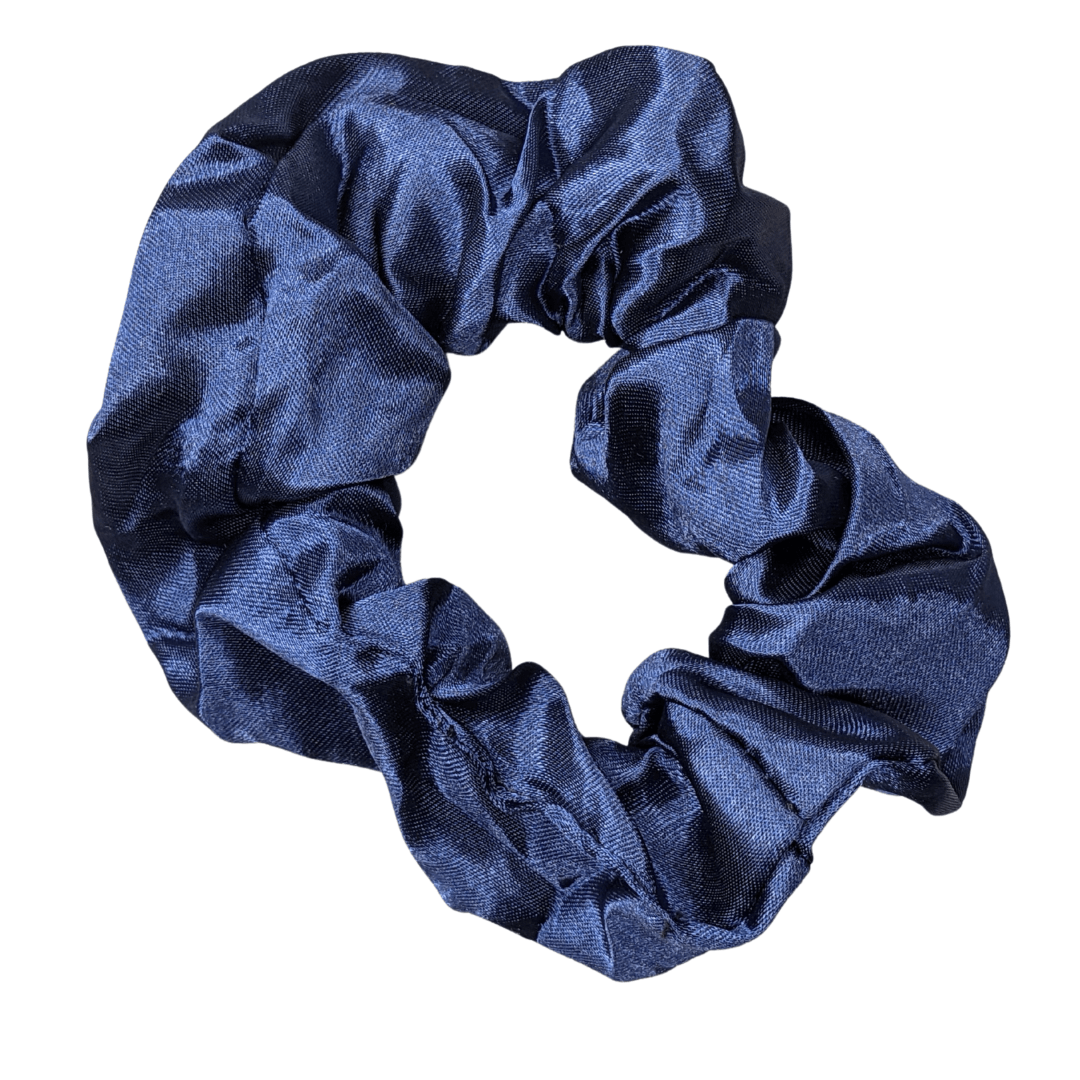 Blue-Satin-Silk-Scrunchie-Protective-Hairstyle-Nation