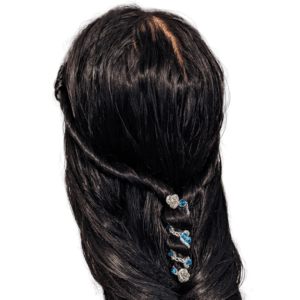 -Blue-Siren-Sterling-Silver-Spiral-Hair-Accessory-protective-hairstyle-nation